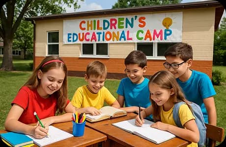 Сезонні табори картинка