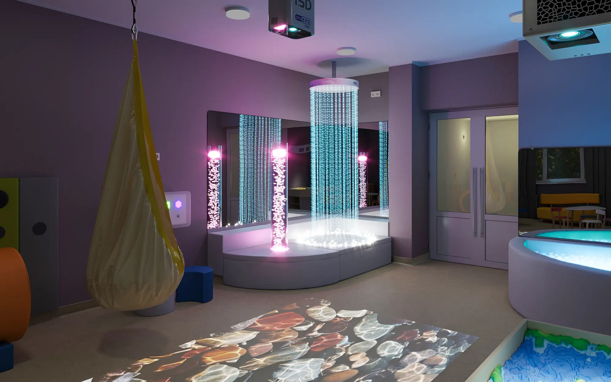 Сенсорна кімната картинка